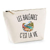 Trousse Beige Les Baléares c’est la vie
