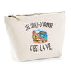 Trousse Beige Les Côtes-d’Armor c’est la vie