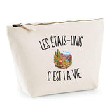 Trousse Beige Les États-Unis c’est la vie