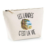 Trousse Beige Les Landes c’est la vie
