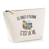 Trousse Beige Les Sables-d’Olonne c’est la vie