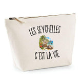 Trousse Beige Les Seychelles c’est la vie
