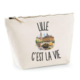 Trousse Beige Lille c’est la vie