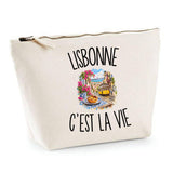 Trousse Beige Lisbonne c’est la vie