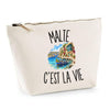 Trousse Beige Malte c’est la vie
