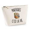 Trousse Beige Martigues c’est la vie