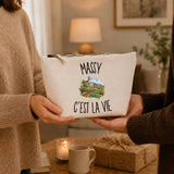 Trousse Beige Massy c’est la vie