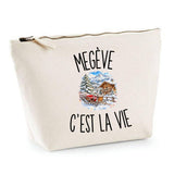 Trousse Beige Megève c’est la vie