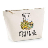 Trousse Beige Metz c’est la vie