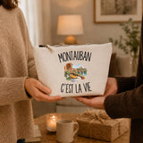 Trousse Beige Montauban c’est la vie