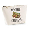 Trousse Beige Montreuil c’est la vie
