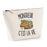 Trousse Beige Montreuil c’est la vie