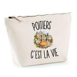 Trousse Beige Poitiers c’est la vie