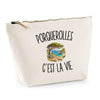 Trousse Beige Porquerolles c’est la vie