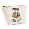 Trousse Beige Rennes c’est la vie