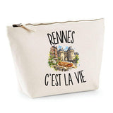 Trousse Beige Rennes c’est la vie