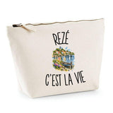Trousse Beige Rezé c’est la vie