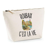 Trousse Beige Roubaix c’est la vie