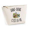 Trousse Beige Saint-Denis c’est la vie