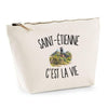 Trousse Beige Saint-Étienne c’est la vie