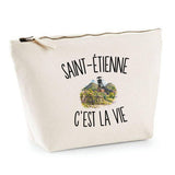 Trousse Beige Saint-Étienne c’est la vie
