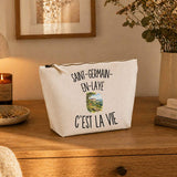 Trousse Beige Saint-Germain-en-Laye c’est la vie