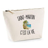 Trousse Beige Saint-Martin c’est la vie