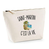 Trousse Beige Saint-Martin c’est la vie