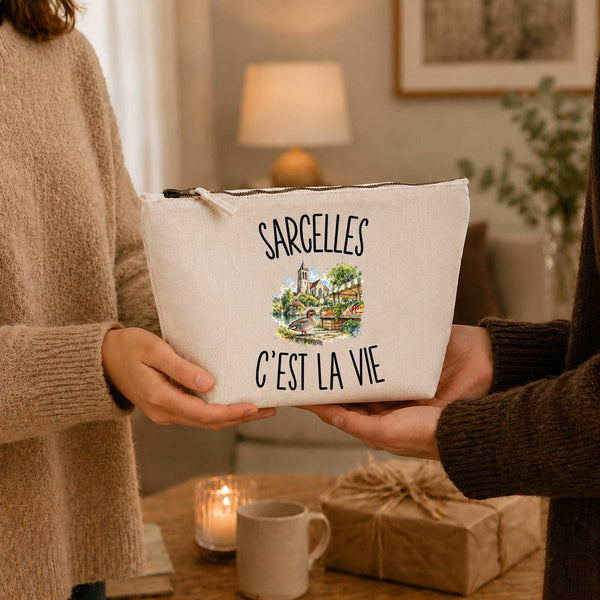 Trousse Beige Sarcelles c’est la vie