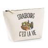 Trousse Beige Strasbourg c’est la vie