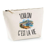 Trousse Beige Toulon c’est la vie