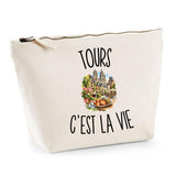 Trousse Beige Tours c’est la vie