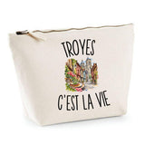 Trousse Beige Troyes c’est la vie