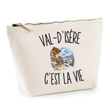 Trousse Beige Val-d’Isère c’est la vie