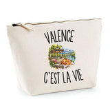 Trousse Beige Valence c’est la vie