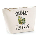 Trousse Beige Vincennes c’est la vie