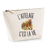 Trousse Beige L’Attelage c’est la vie