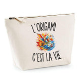 Trousse Beige L’Origami c’est la vie