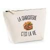 Trousse Beige La Charcuterie c’est la vie