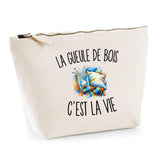 Trousse Beige La Gueule de Bois c’est la vie