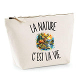 Trousse Beige La Nature c’est la vie