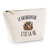 Trousse Beige La Naturopathie c’est la vie
