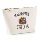 Trousse Beige La Naturopathie c’est la vie