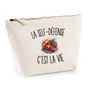 Trousse Beige La Self-Défense c’est la vie