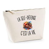 Trousse Beige La Self-Défense c’est la vie