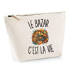 Trousse Beige Le Bazar c’est la vie