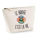 Trousse Beige Le Bridge c’est la vie