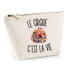 Trousse Beige Le Cirque c’est la vie