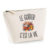 Trousse Beige Le Goûter c’est la vie