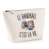Trousse Beige Le Handball c’est la vie